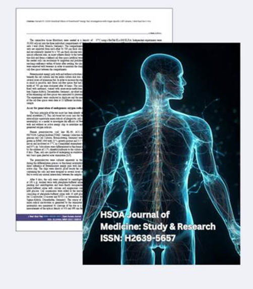 Peer-reviewte Humanstudie zur Powerinsole, veröffentlicht im HSOA Journal of Medicine: Study and Research
