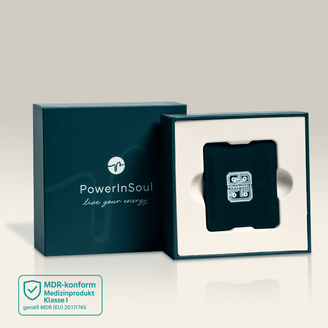 PowerInSoul Pad – zertifiziertes Medizinprodukt Klasse I mit polymorpher Magnetfeld- und Frequenztechnologie